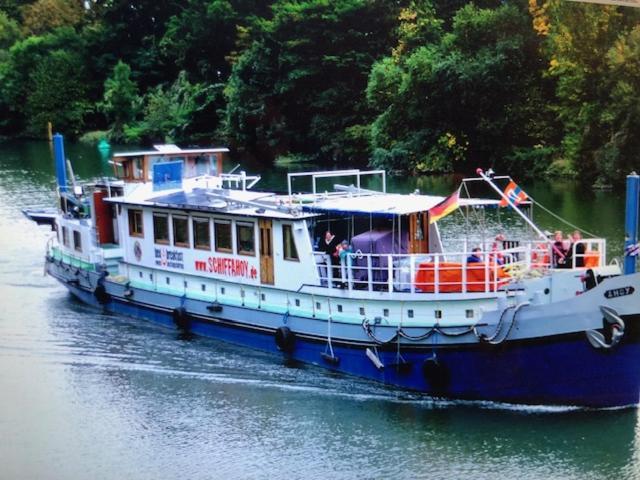 Schiff Ahoy, Hotelschiff, Hausboot, Boot, Passagierschiff Štutgart Exteriér fotografie